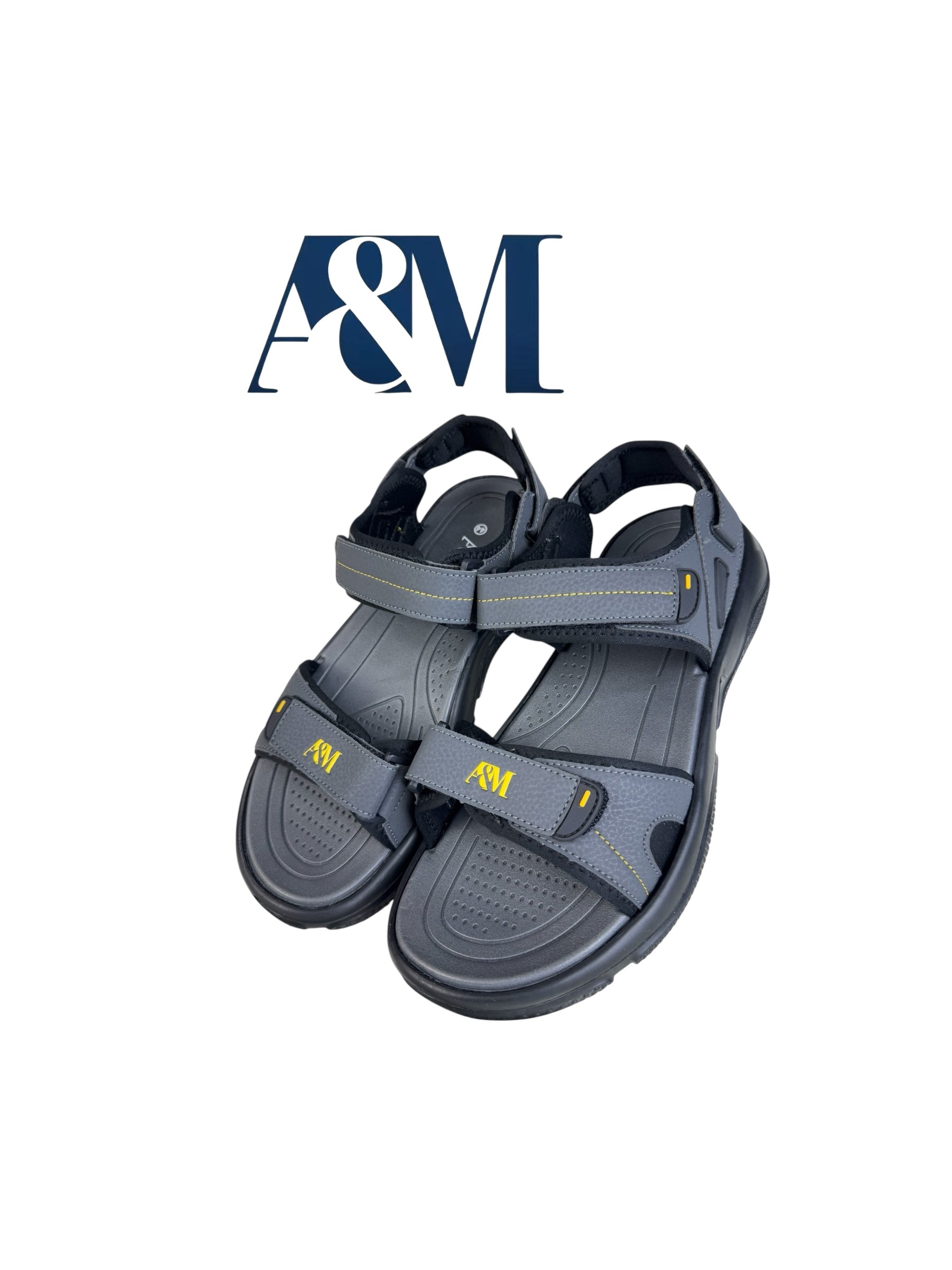 A&M Exclusive Comfort Fit Mens Sports Adjustable Sandals - Exclusive Design & Adjustable Straps