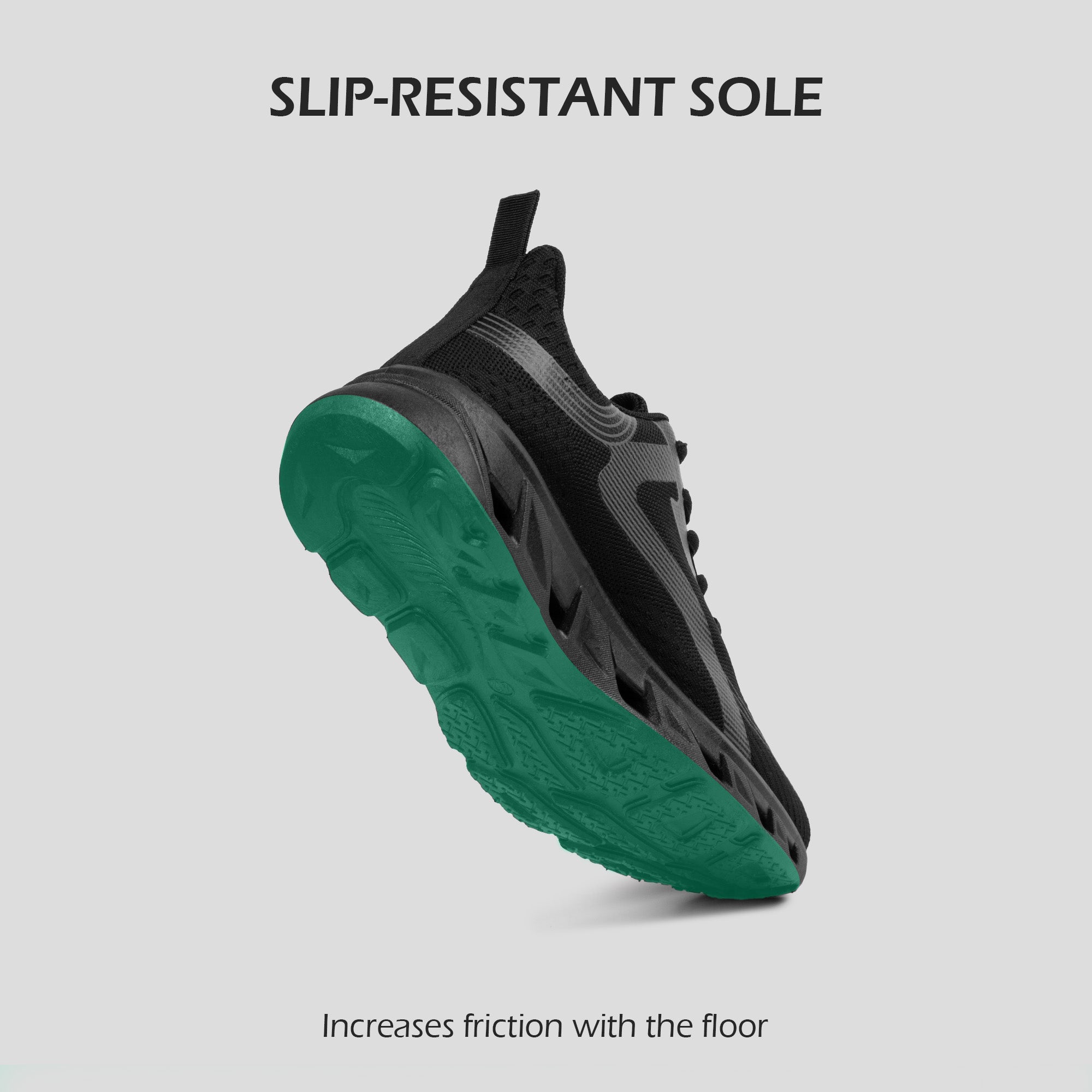 A&M Mens Comfortable Sports Trainers with Memory Foam Comfort Fit