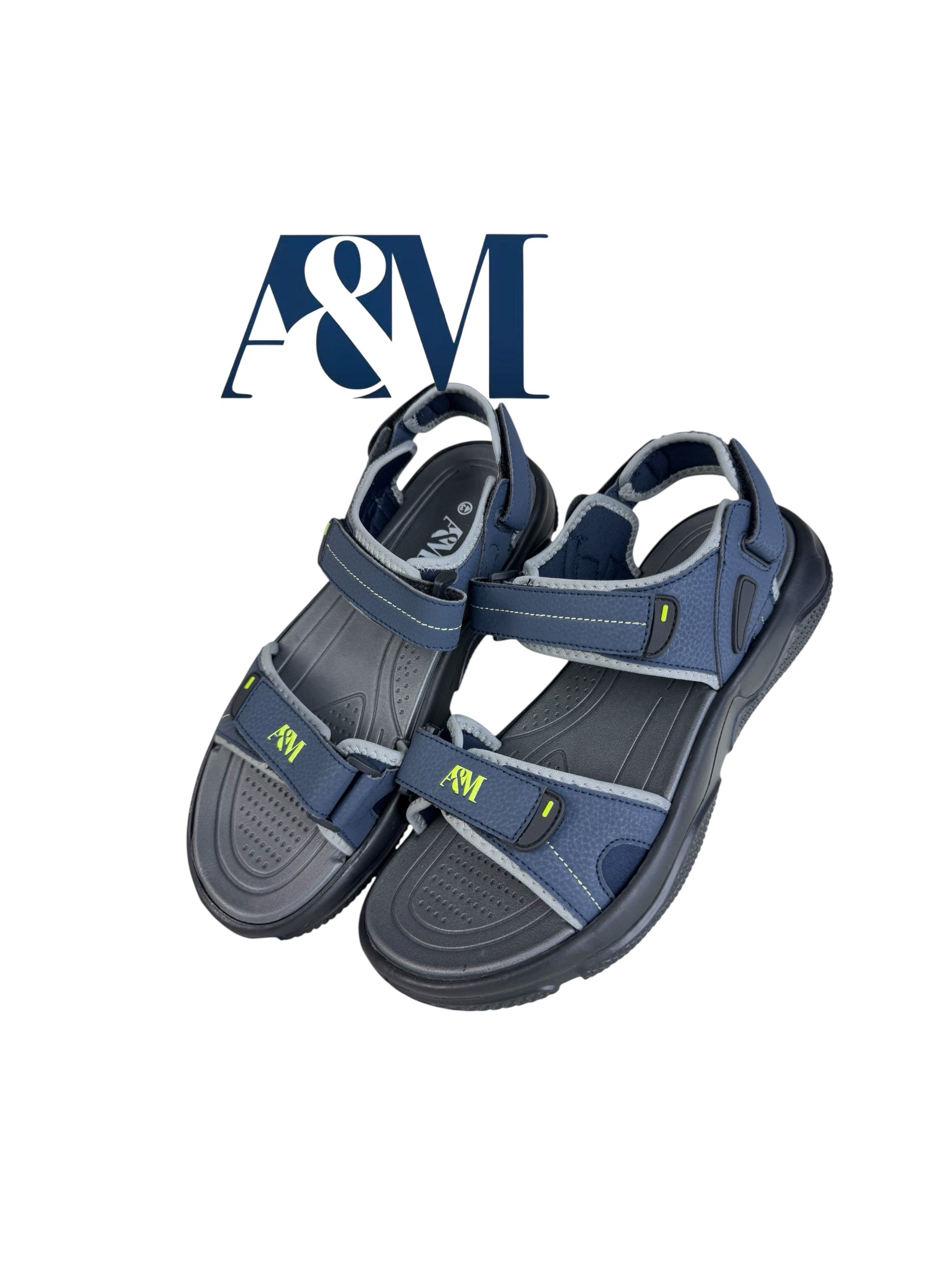 A&M Exclusive Comfort Fit Mens Sports Adjustable Sandals - Exclusive Design & Adjustable Straps