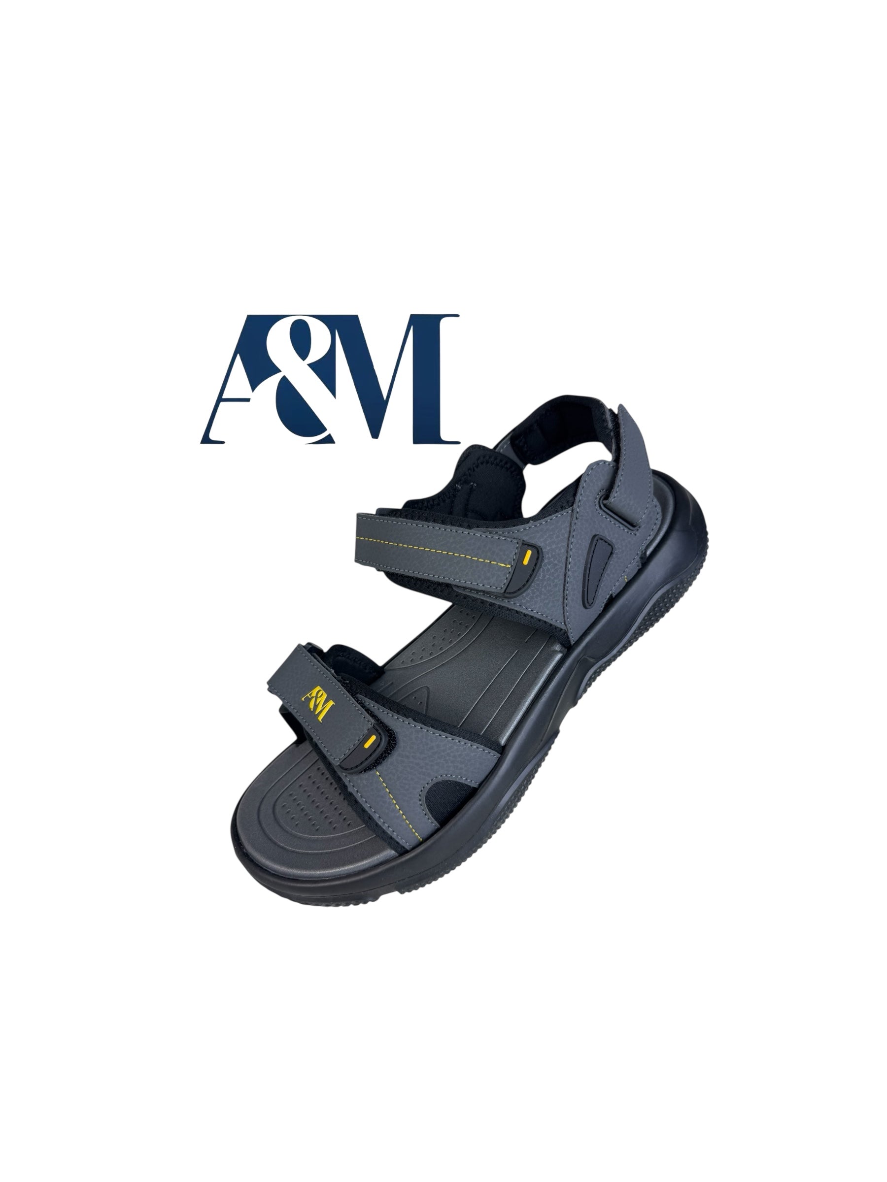 A&M Exclusive Comfort Fit Mens Sports Adjustable Sandals - Exclusive Design & Adjustable Straps