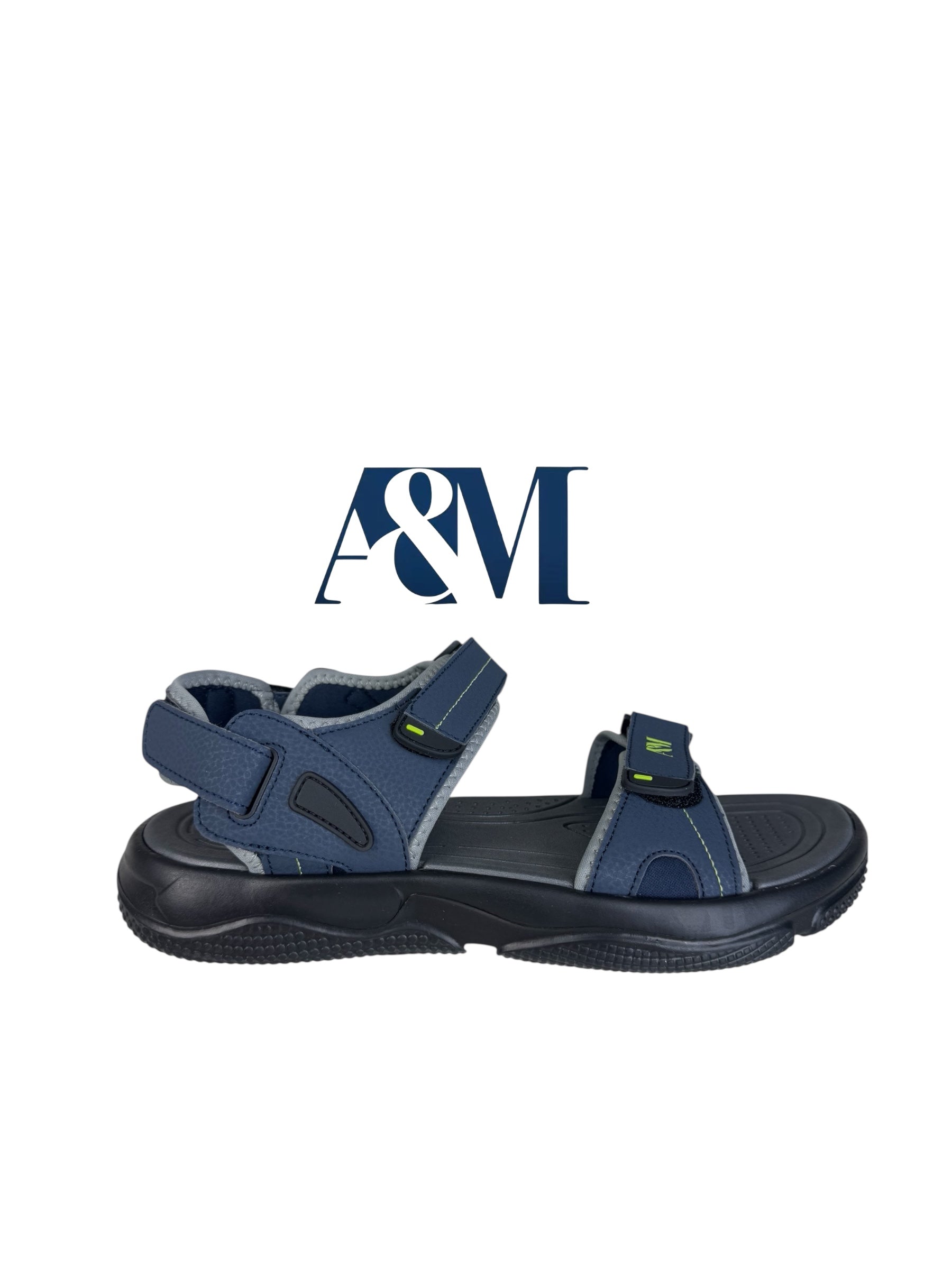 A&M Exclusive Comfort Fit Mens Sports Adjustable Sandals - Exclusive Design & Adjustable Straps
