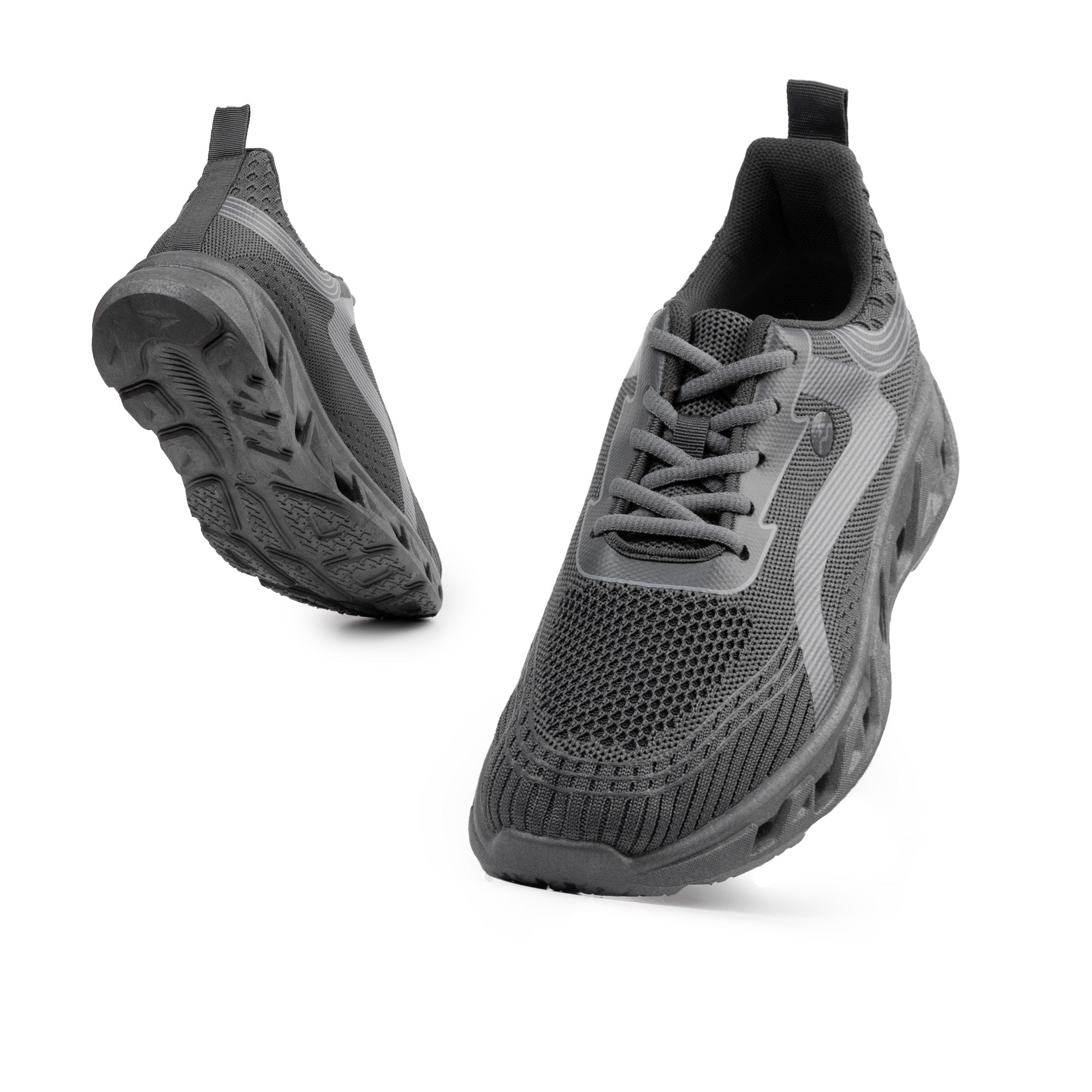 A&M Mens Comfortable Sports Trainers with Memory Foam Comfort Fit