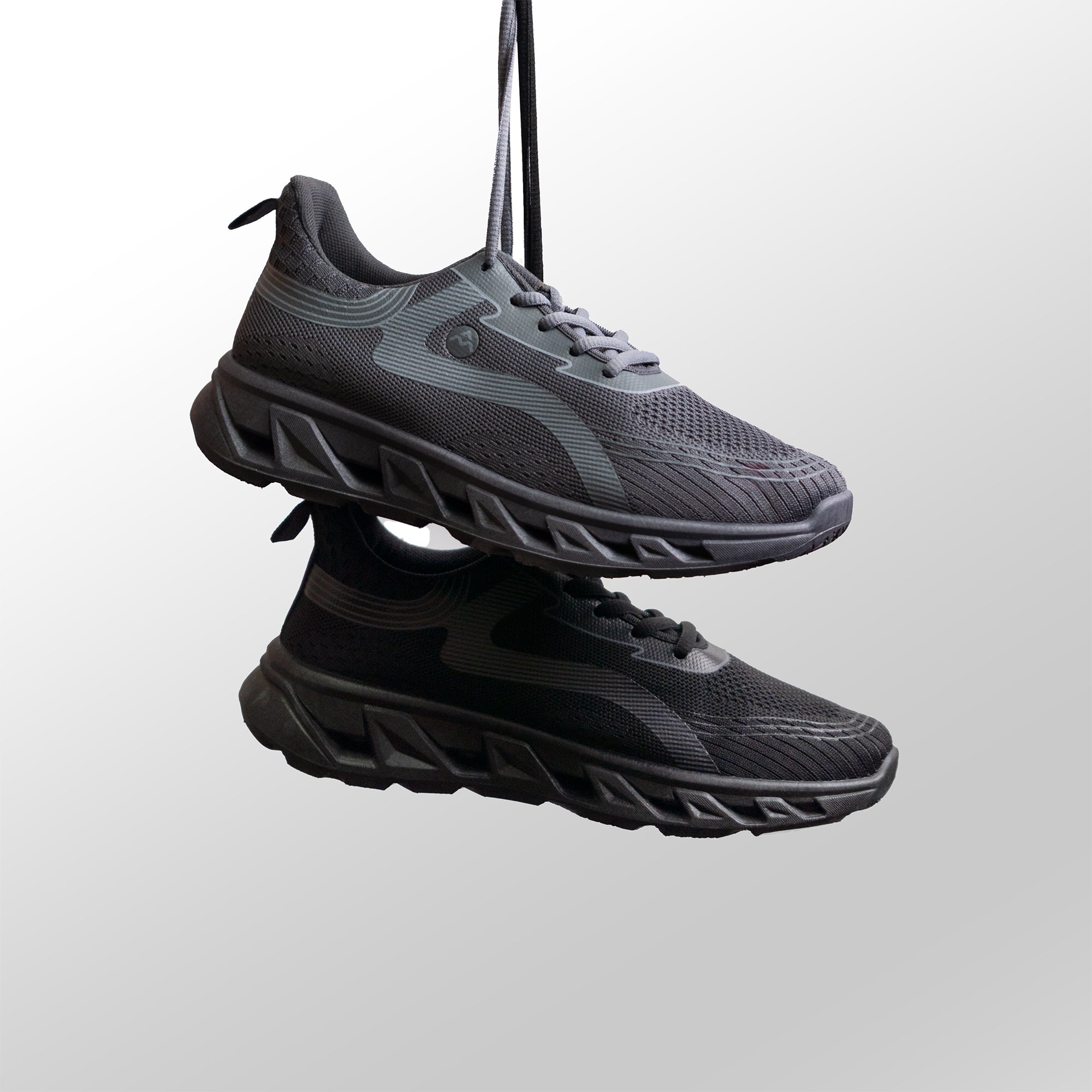 A&M Mens Comfortable Sports Trainers with Memory Foam Comfort Fit